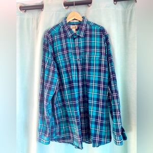 L.L. Bean XL tall flannel button down